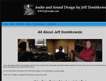 Tablet Screenshot of jjdaudio.com